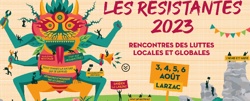 Les Résistantes 3 au 6 Août 2023, Larzac